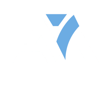 M7 Elite Baseball Logo with White and Columbia Blue Text